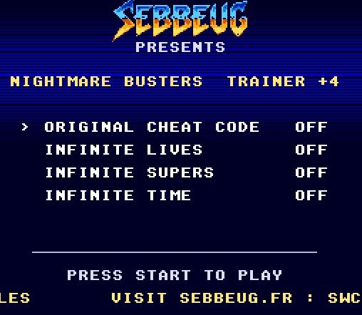 Mon premier trainer !